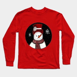 Snowman Long Sleeve T-Shirt